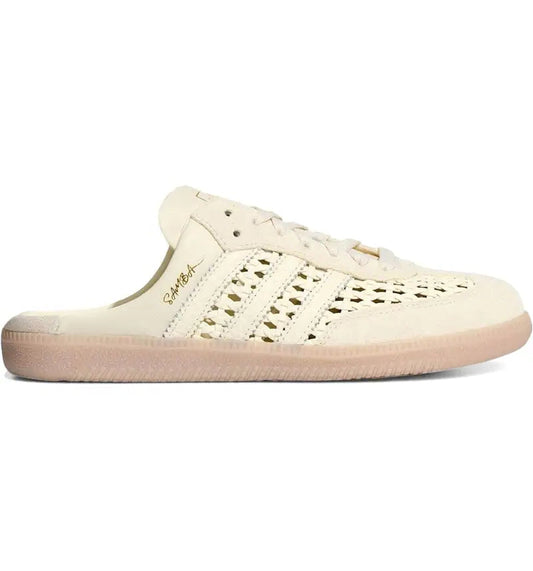 Adidas Samba Mule Woven Basketweave 'Cream White' Women's (KH7719)