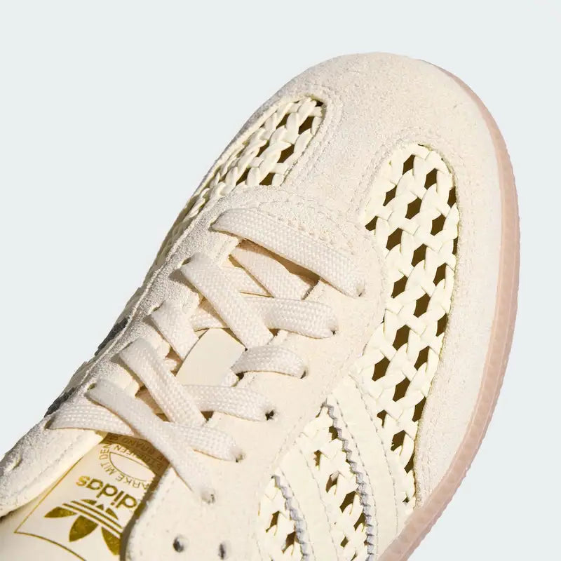 Adidas Samba Mule Woven Basketweave 'Cream White' Women's (KH7719)