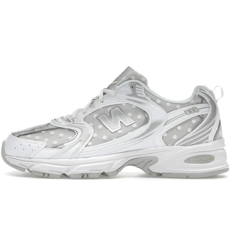 New Balance 530 'White Silver Metallic Polka Dots' (U530HFW)